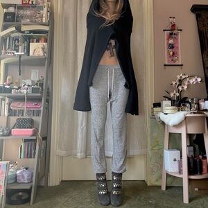 XS Urban Outfitters Out from Under Lightweight Heather Grey Sweatpants/Joggers